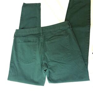 Arizona Jean Co. Skinny Jeans Womens Sz 9 Military Green Denim Narrow Leg
